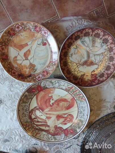 Тарелки сувенирные из Чехии
