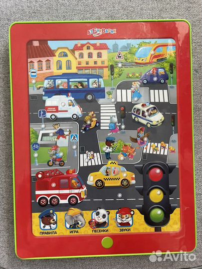 Планшетик Азбукварик Умный светофор