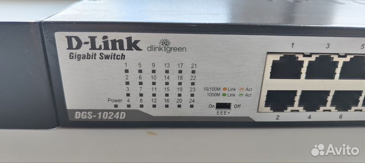 Коммутатор D-Link DGS-1024D