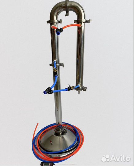 Бражная колонна 2 дюйма с сан тех комплектом