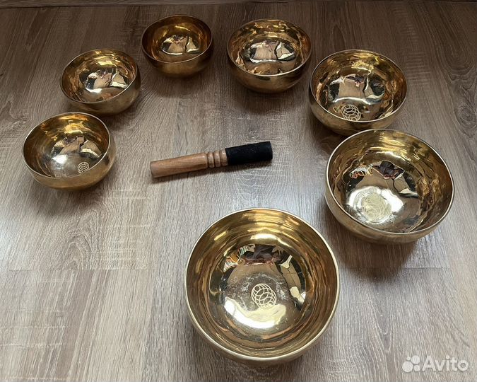 Набор поющих чаш 7 шт