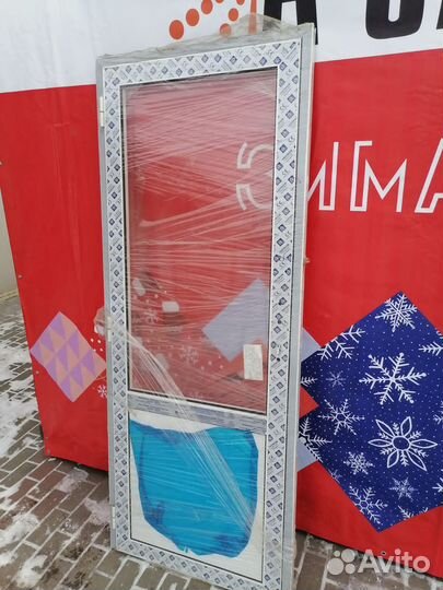 Двери алюминиевые 80х200