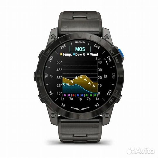 Garmin D2 Mach 1 Pro Aviator черный