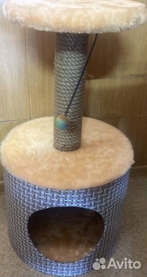 Когтеточка домик для кошки