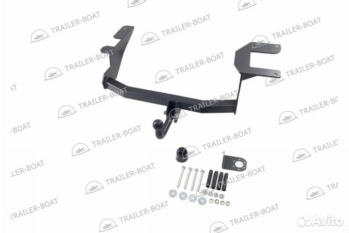 Фаркоп Toyota Succeed 02-14 2WD/4WD крепл. в лонж. рама и крюк-шар, 50мм 44189