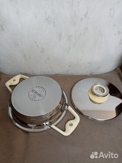 Сковорода сотейник Zepter1,5л d20 URAвсе виды плит