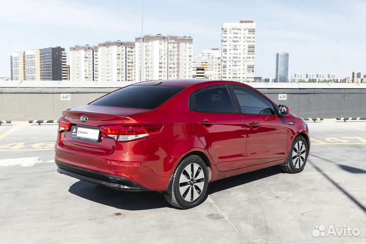 Kia Rio 1.6 AT, 2017, 152 000 км