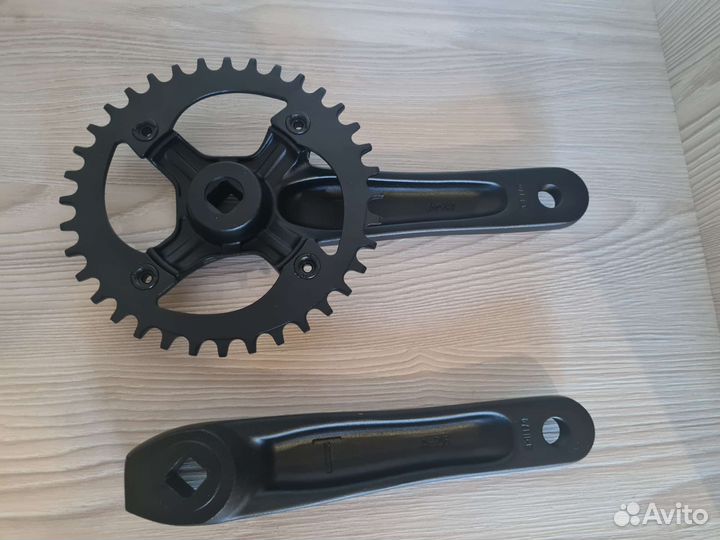 Шатуны под квадрат (ромб) со съемной звездой 36Т