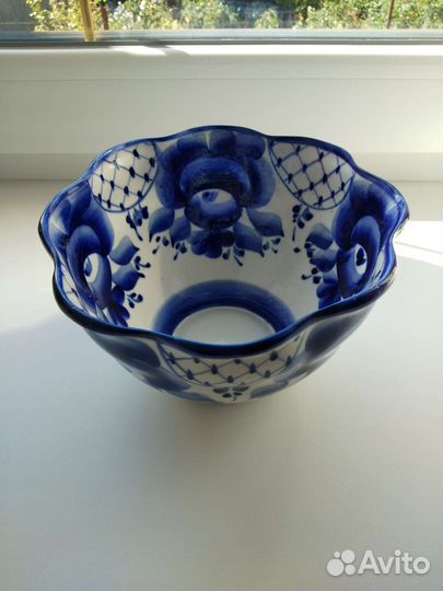 Салатник,гжель