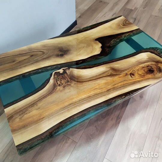 Стол из эпоксидной смолы, обеденный стол из смолы