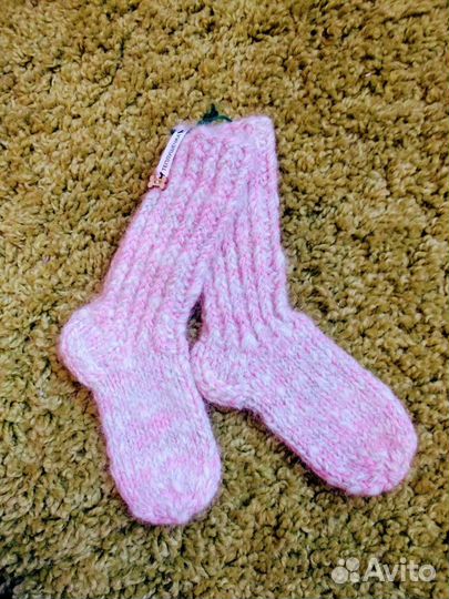 Детские носки из собачьей шерсти