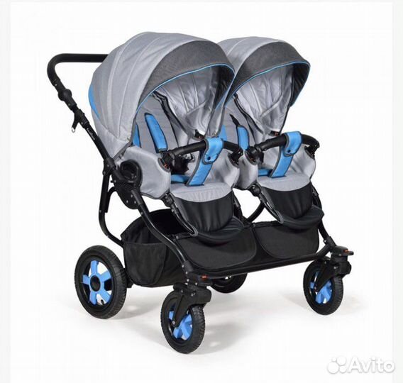 Коляска для двойни 2 в 1