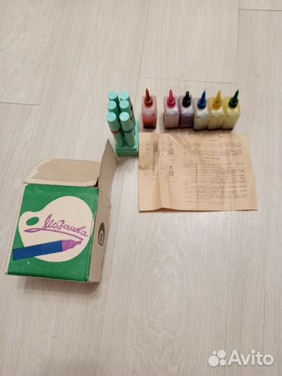 Набор капиллярных ручек СССР