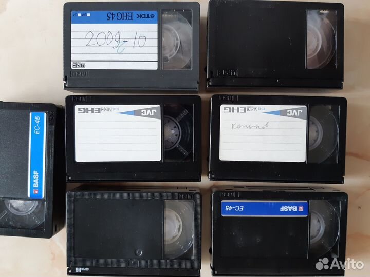Кассеты Vhs -c.7 штук