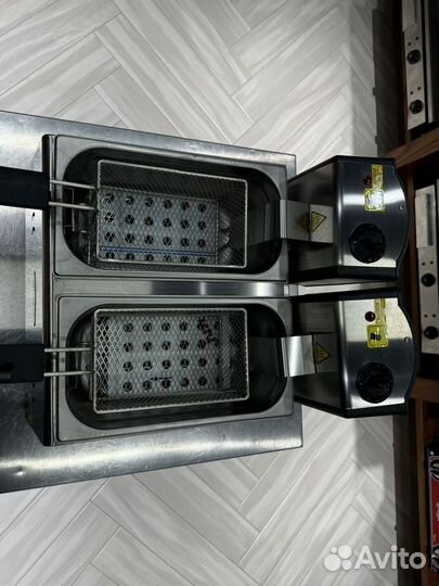 Фритюрница Турция Karacasan 3+3л