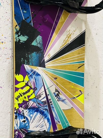 Сноуборд Volkl Yavana 149 + крепы Burton Lexa