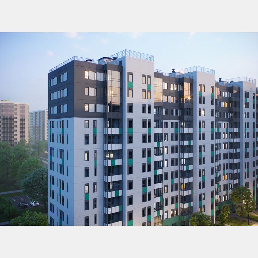 Квартира-студия, 25 м², 2/12 эт.