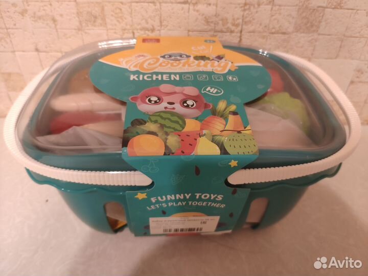 Игрушки на липучках 32 предмета