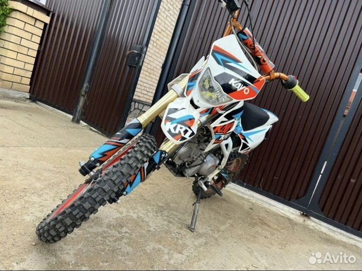 Питбайк kayo 125 кубов Полуавтомат