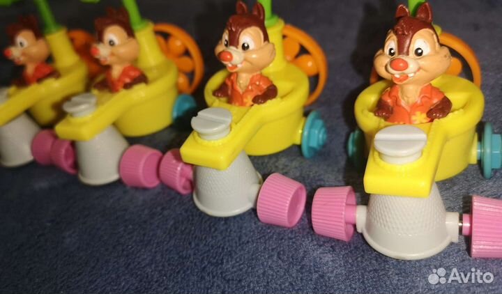 Игрушки Дисней винтаж Макдональдс Чип и Дейл