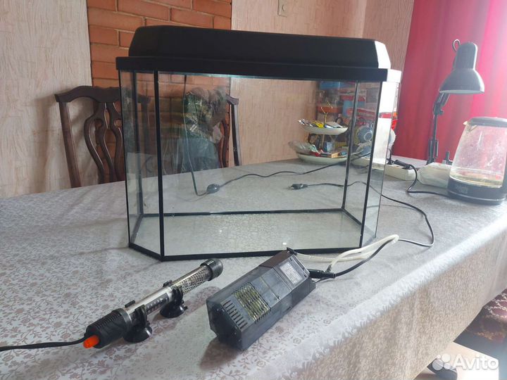 Аквариум 40 литров с аксессуарами