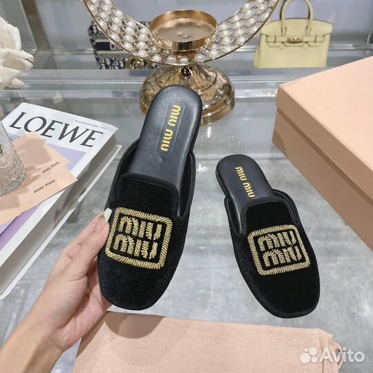 Тапочки MIU MIU