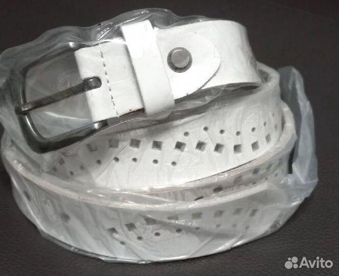 Ремень из натуральной кожи, новый