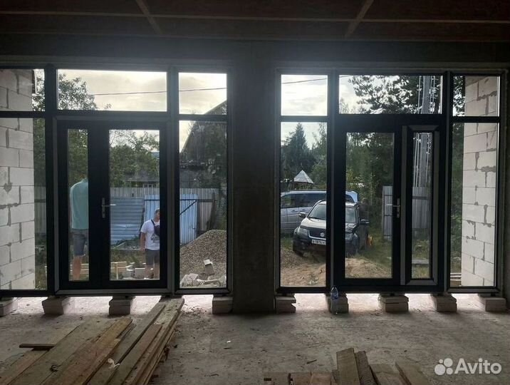 Окна на заказ пластиковые Rehau