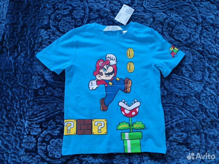 Новые футболки на мальчика H&M 110-116