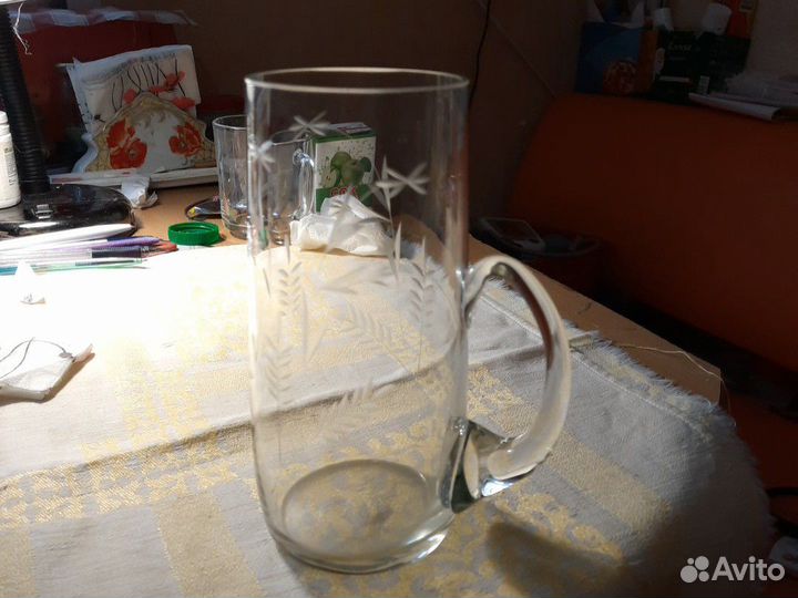 Кружка пивная выс.16см