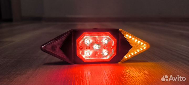 Велосипедный фонарь задний