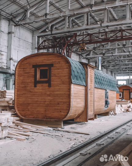 Баня бочка