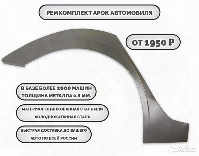 Ремонтные арки на машину