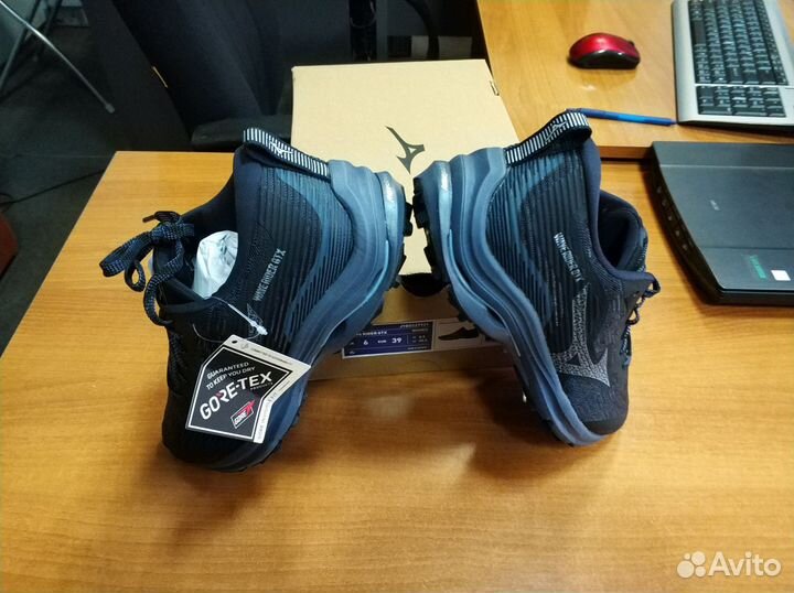 Кроссовки Mizuno Rider GTX Black Wmns