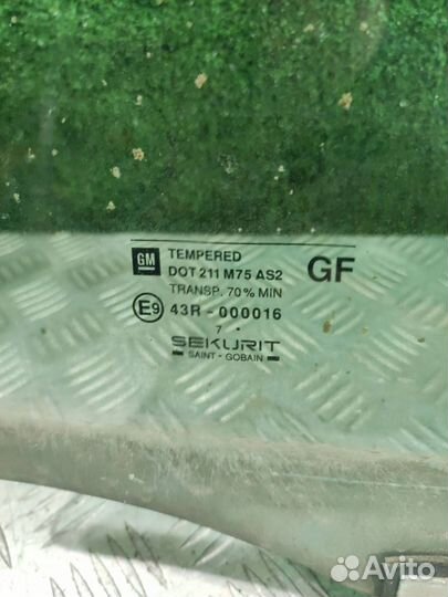 Стекло боковой двери Opel Corsa B (1997-2000)