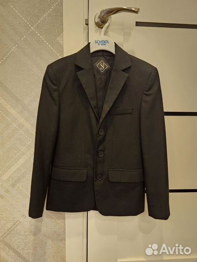 Пиджак школьный для мальчика 128