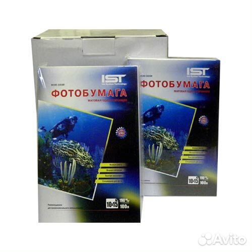 Фотобумага матовая 4R(10x15), 190 г/м2 (M190-6004R