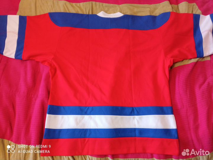Хоккейная майка детская тренировочная 34 размер