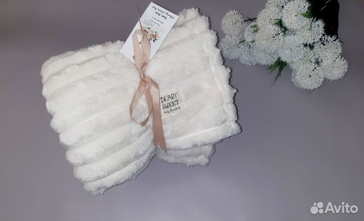 Плед детский новый плюшевый.Гипоаллергенный состав