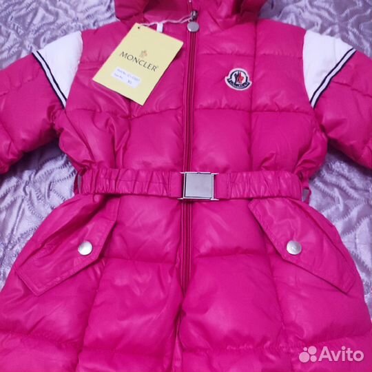 Зимний комбинезон для девочки- 