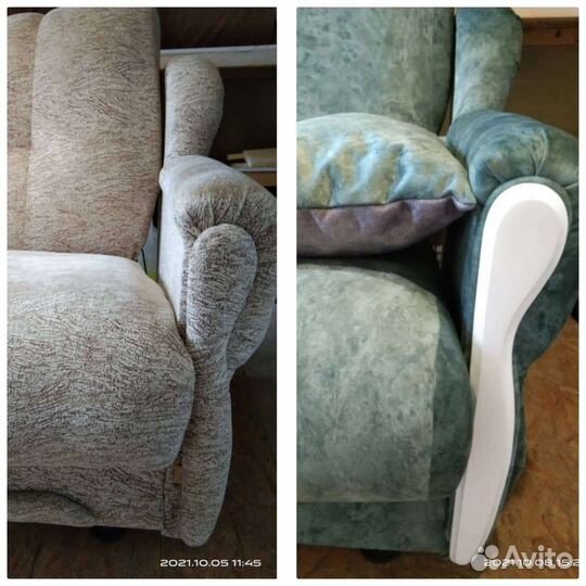 Перетяжка и ремонт мягкой мебели