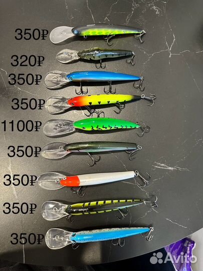 Воблеры gg bandit German, Bomb, Rapala