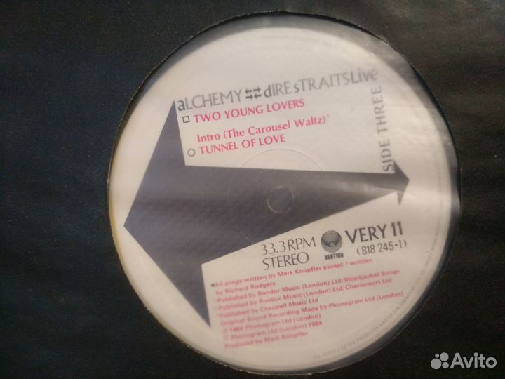 Винил Dire Straits Alchemy 1984 Live