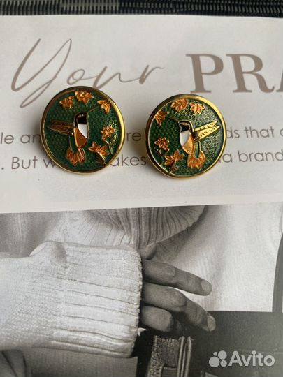 Серьги бижутерия