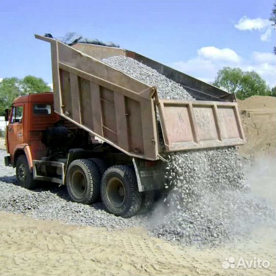 Доставка Навоз Чернозём Грунт Песок Щебень Крошка