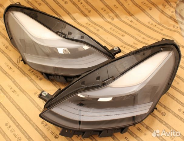 Tesla 3 FL рест tesla Y 20+ фары пара full LED