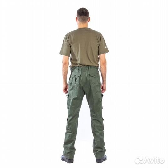 21342Брюки Novatex Патриот хлопок олива