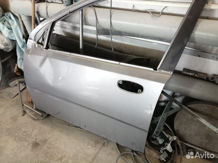Левая передняя дверь шевроле авео хечбэк