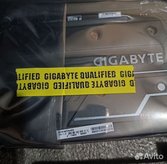 Видеокарта gigabyte GeForce GTX 1660 Ti D6 6G