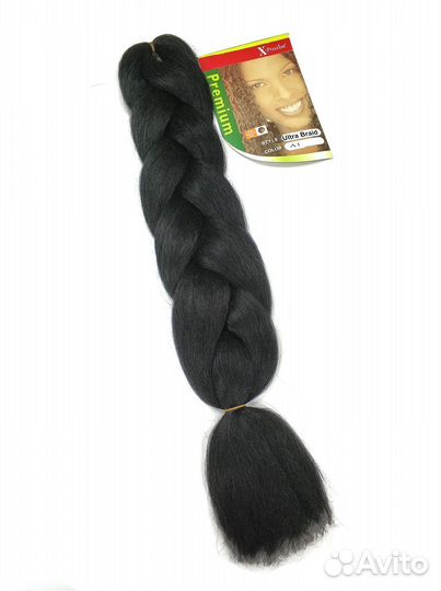 Канекалон 1 цвет X-Pression A01 черный